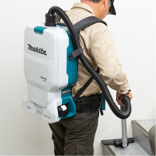 Aspirateur dorsal 6L - makita - apfn hygiène distributeurs